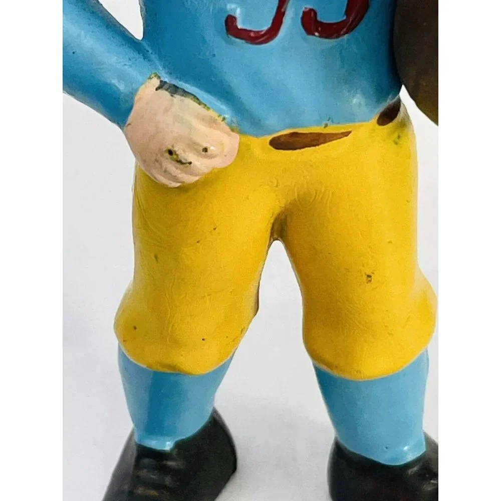 WILTON CAKE TOPPER FOOTBALL PLAYER #55 BOY KID 4.5